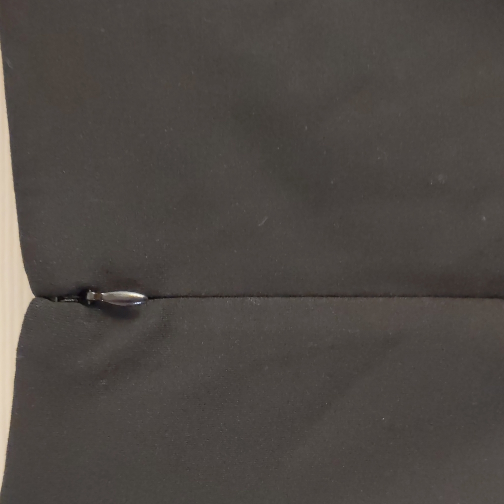 Kasper Skirt, Black with Full Lining, Sz 10 - Picture 6 of 8